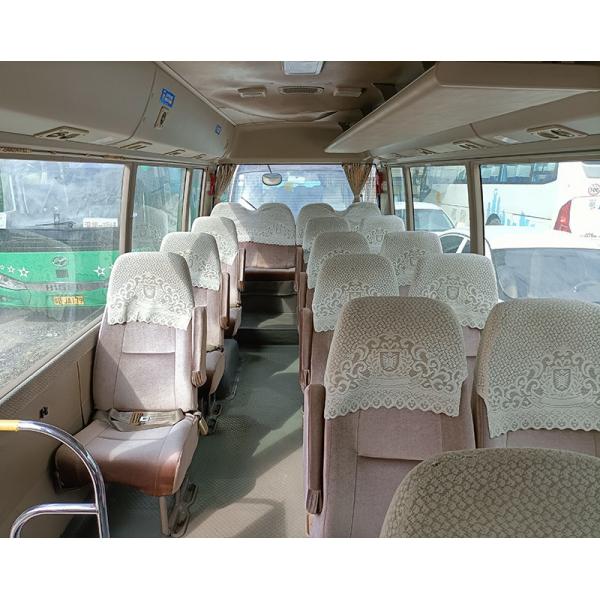 Quality Toyota Used Coaster Bus 23seats LHD Mini Bus With Manual Transmission And Diesel for sale