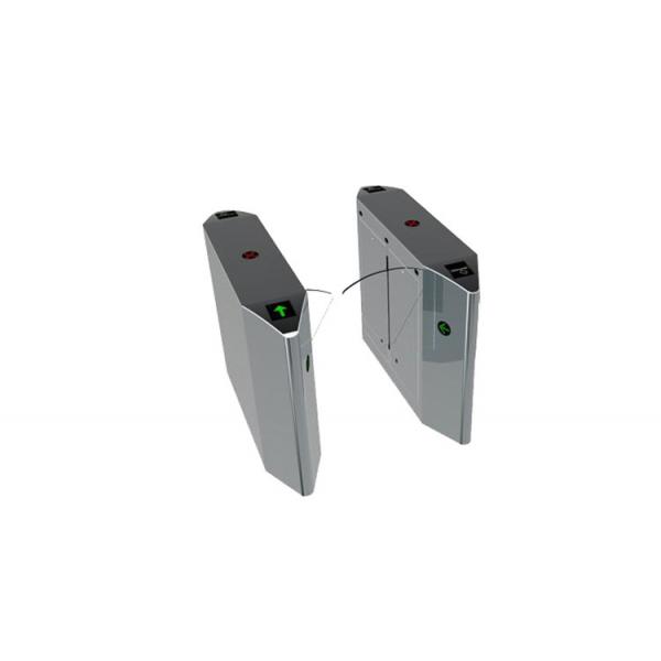 Quality Electric Security Flap Barrier Gate Turnstile Entrance Gates With CE Certificati for sale