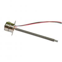 Quality VSM1070 10mm Micro Stepper Motor With Threaded M3 Lead Screw for sale