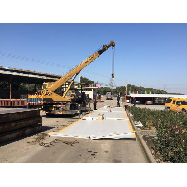 Quality Electronic Heavy Duty Weighbridge For Trucks Pitless Foundation Customized for sale