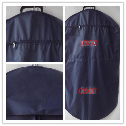 Quality Classic Polyester Waterproof Suit Garment Bags / Dustproof Garment Cover Bag for sale