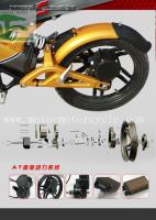 China LS-A1 EEC Folding bicycles 1000W Li-ion Electric Moped Scooter Blue Folding bicycles factory