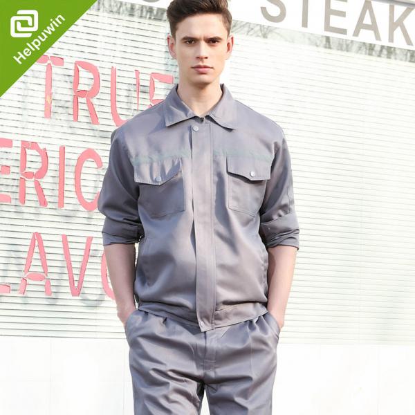 Quality Custom Industrial Worker Uniform Gas Station Workwear Overalls for sale