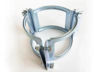 China 5 Inch Heavy Duty Steel Pipe Clamps Grip Collar Couplings Support Clip factory