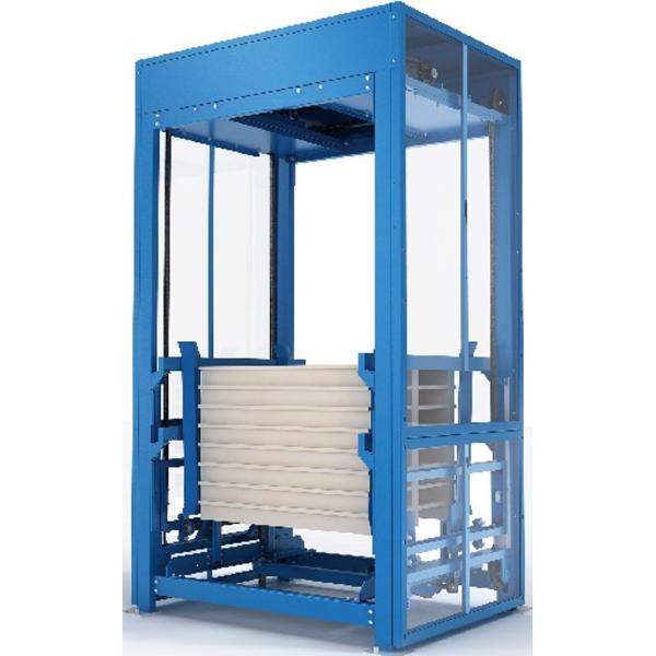 Quality Payload 300Kg M Pallet Conveyor System Stacker And Dispenser for sale