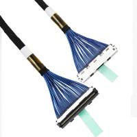 Quality HRS 0.5mm Custom Coax Cable Df80d-40p-0.5sd 40p Micro Coax Cables for sale