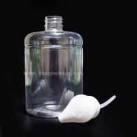 China 250ml 500ml hand liquid soap glass bottle /hand washing liquid bottle factory