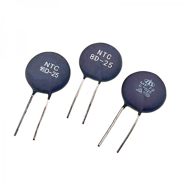 Quality MF72 8D-25 NTC power type thermistor diameter 25mm anti-current surge large current thermistor for sale