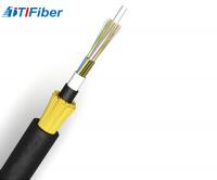 China Singlemode Outdoor Fiber Optic Cable Self Supporting ADSS Aerial PE LSZH Jakcet factory