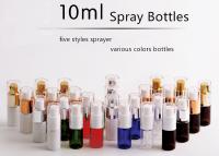 China Full Cover Cosmetic Spray Bottles 10ml BPA Free Various Colors With Fine Mist Sprayer factory
