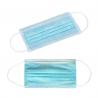 China Disposable Sterile Face Masks , Lightweight Non Woven Fabric Face Mask factory
