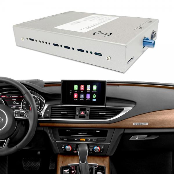 Quality Front And Rear Camera Decorder MMI Android Auto Audi A6 C6 RMC 6.5" Wireless for sale