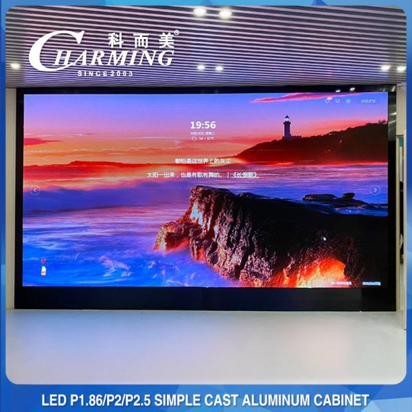 Quality Indoor P1.86 P2.5 P2 LED Screen Display Practical Anti Collision for sale