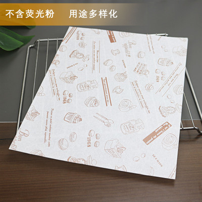 China Eco Friendly Wrapping Printed Greaseproof Baking Paper factory