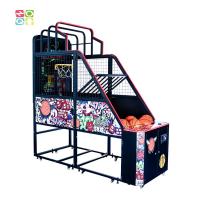 china Customized Basketball Hoop Arcade Machine Foldable With 55 Inch Video