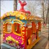 China Amusement Park Big Elephant Track Train Rides for Kids factory