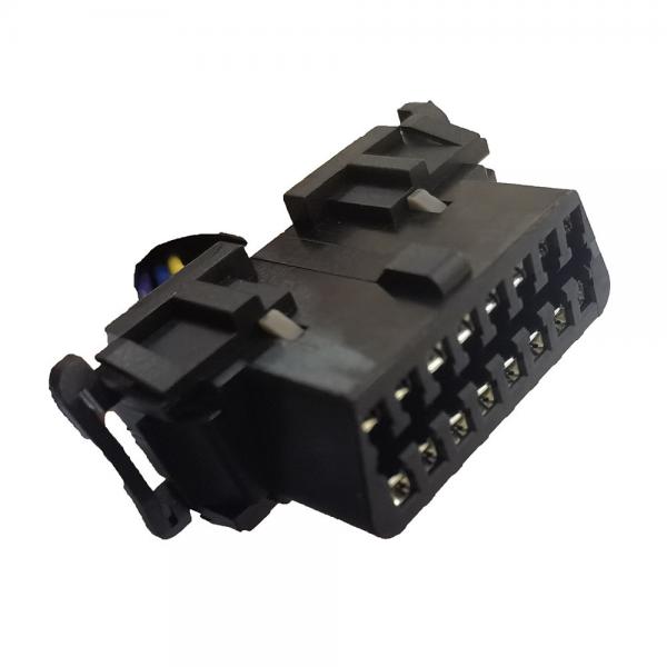 Quality 16 Pin OBD2 Y Cable Splitter Extension Network Male To Dual Female Y Cable for sale