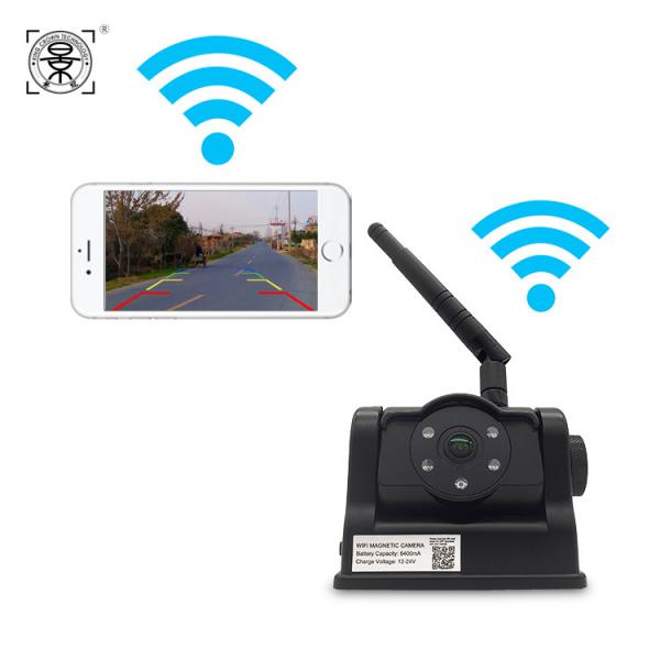 Quality Phone App Wifi Car Cameras Infrared Night Version IP67 140 Degree View High Capacity Battery for sale