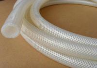 China High Pressure Polyester Braid Reinforced Silicone Hose Corrosion Resistant FDA factory