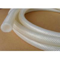 China High Pressure Polyester Braid Reinforced Silicone Hose Corrosion Resistant FDA factory