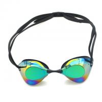 China No Leaking Antifog Ironman Swim Goggles With Interchangeable Nose for sale
