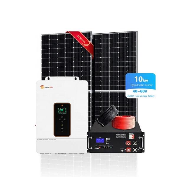 Quality Home Solar Energy Storage System With 10KW Hybrid Lead Acid Solar Gel Battery for sale