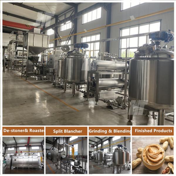 Quality 300-2000KG/H Peanut Butter Production Line Peanut Butter Milling Machine LNG for sale