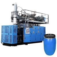 China Fld120 Hdpe 50 Liter 60 L 60 L 100 Litre Extrusion Blow Molding Open Top Plastic Barrel Drums Blowing Making Machine factory