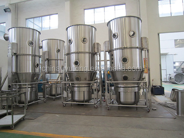 Quality Amoxicillin Fluidized Bed Industrial Hot Air Dryer Machine SUS304 SUS316L for sale