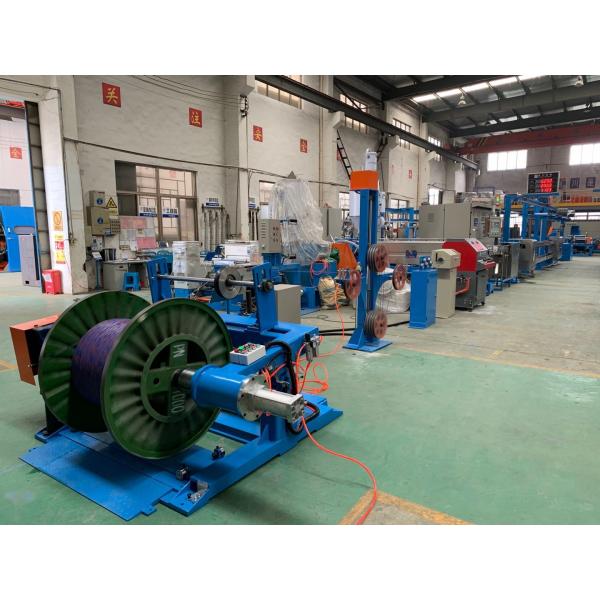Quality One Shaft Wire Extruder Machine With Automatic Tension Adjusting System for sale
