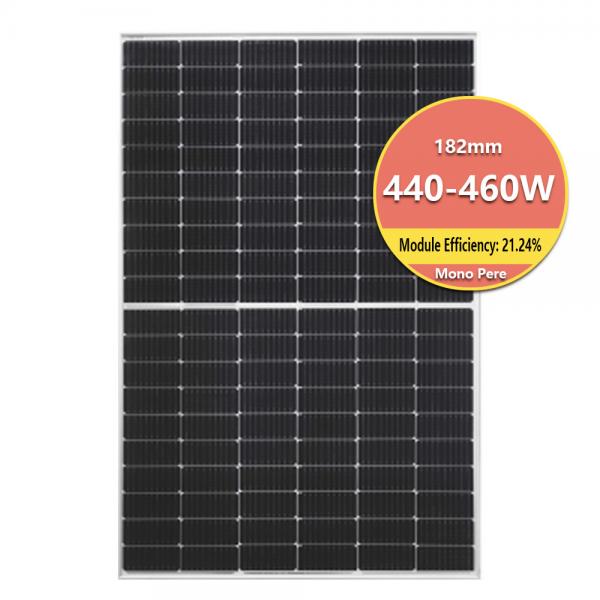 Quality IP68 Excellent Module Efficiency Half-Cell Monocrystalline Solar Panel 440W 450W 460W for sale