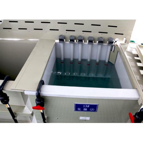 Quality White 10mm PVDF Electroplating Tanks For Chemical Polishing for sale
