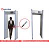 China Commercial Metal Walk Through Gate , Door Frame Metal Detector 760mm Tunnel Size factory