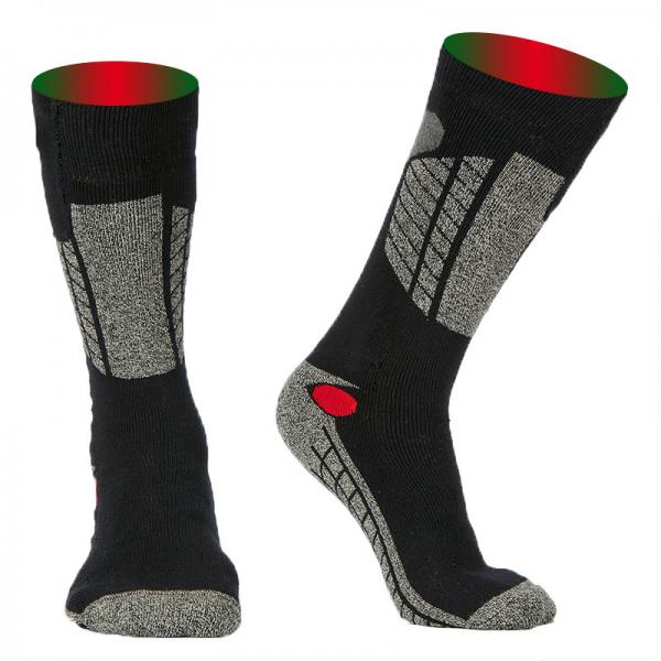 Quality Rechargeable Electric Heated Socks Winter Sports Battery Powered for sale