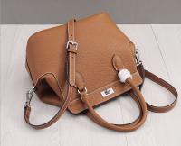 China high quality 26cm offee color women handbags doctor bag small calfskin handbags M-G01-8 factory