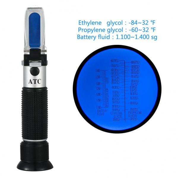 Quality Battery Cleaning Fluids optical Antifreeze Refractometer ATC E -84F-32F P -60F-32F B 1.100-1.400sg for sale