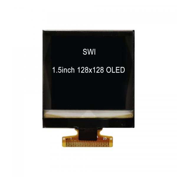 Quality 1.5" 128x128 LCD OLED Display 1.5 Inch White Display Module I2C SH1107 Square for sale