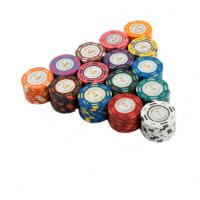 China 20PCS / Lot Poker Chips 14g Clay Coin Baccarat Texas Hold'em Poker Set factory