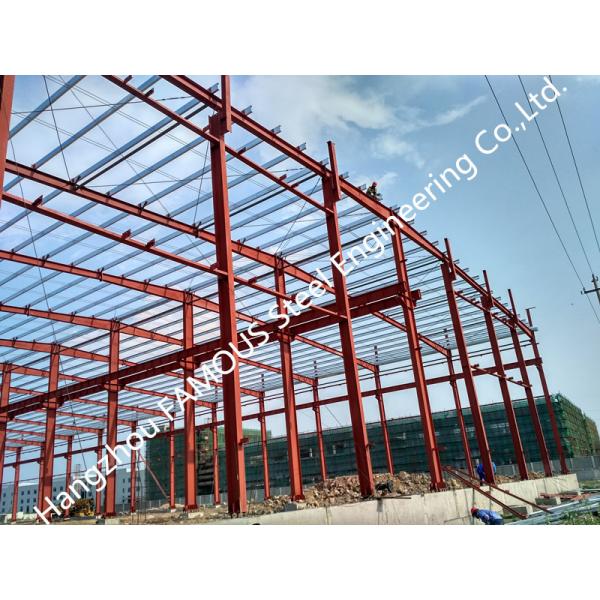 Quality Prefab Warehouse Buildings American Steel Construction Design Crane Equipment for sale