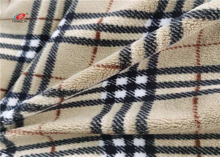 China Fleece Sweatshirt Baby Blanket Knit Stretch Fabric 95% Polyester 5% Spandex factory