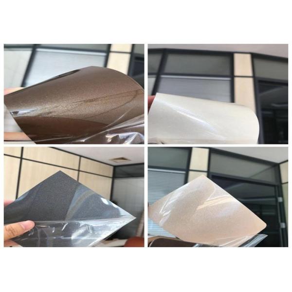 Quality High Gloss Sparkle Pvc Decorative Film For Kitchen Cabinets Doors 0.15mm for sale