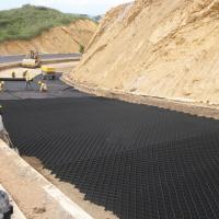 Quality Anti Corrosion 50mm Hdpe Geocell For Soil Reinforcement Road Hill Slope for sale
