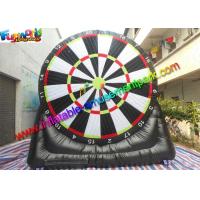 China Foot Dart Inflatable Sports Games Double Sided Inflatable Soccer Dart Board factory