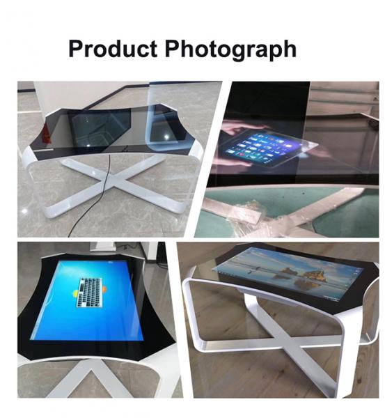 Custom Size 43 Inch Lcd Screen Table Advertising Player Multi Interactive 4K Waterproof Windows Touch Screen