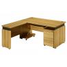 China Fruit Wooden Grain Modular Office Furniture Melamine Faced Chipboard Material factory