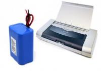 China 2S3P Self Discharge Rechargeable 7.4V 3A Li - ion Battery Packs Portable Printer Battery factory