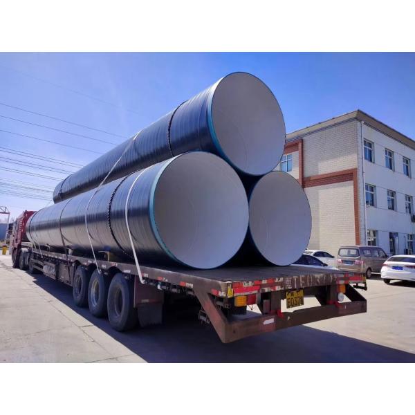 Quality Large Diameter Spiral Welded Steel Pipe 219mm - 3500mm OD High Impact Strength for sale