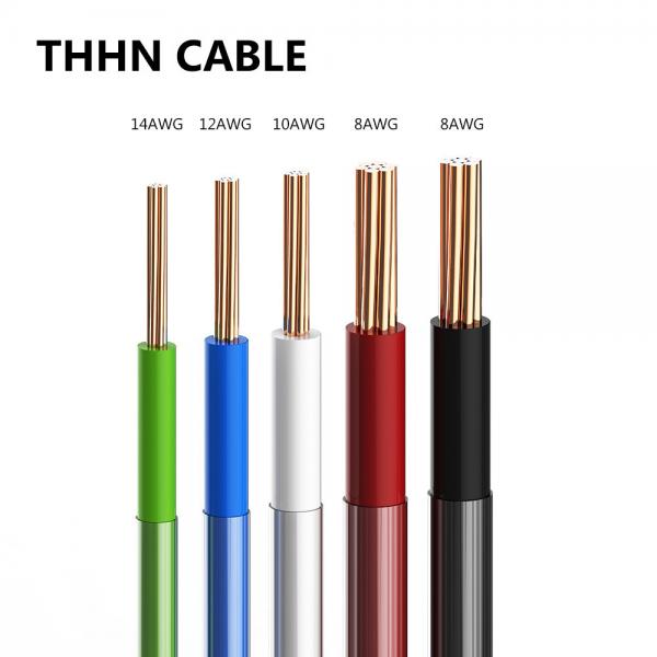 Quality Thhn EHV Power Cable Thwn Thwn-2 Thw Thw-2 Tw Wire UL Wire 12AWG 10AWG 14AWG Copper PVC Building Flexible for sale