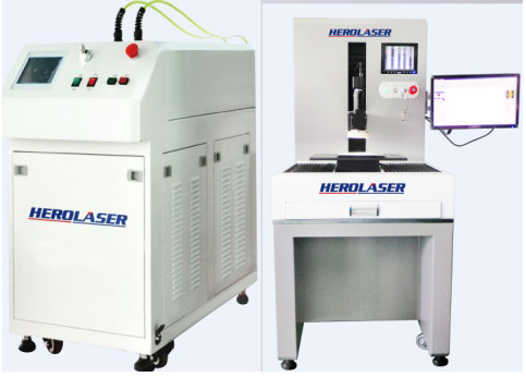 Quality Herolaser 0.3mm Laser Beam Welding Equipment , Portable Laser Welder For Battery for sale
