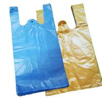 China Convenient Hand Length Handle T-Shirt Shopping Bag 100% Biodegradable and Compostable factory